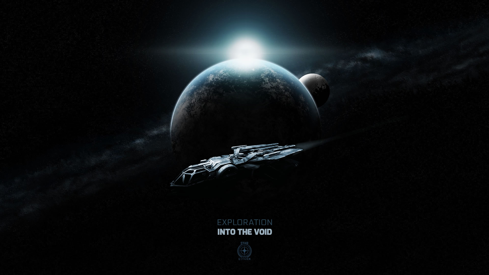 《星際公民》 高清寬屏桌面壁紙，開啟宇宙視覺盛宴